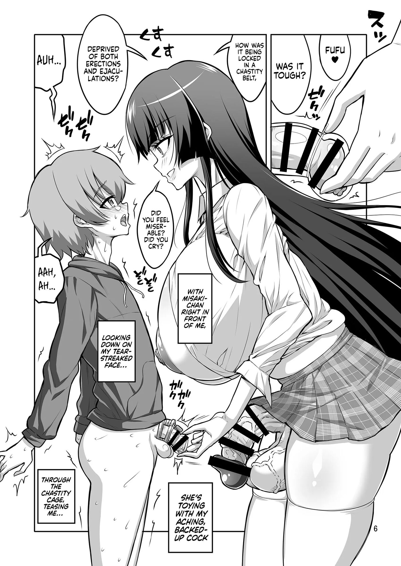 Futanari High School Girl Reverse Anal Sex Worker Ejaculation Control Training Chapter 1000 Page 5